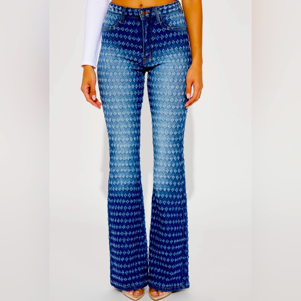 Fashion Nova Distressed Holy Jeans.